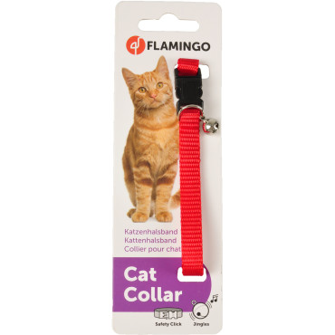 FLAMINGO CAT COLLAR COLLAR ZIGGI RED