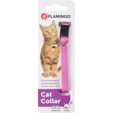 FLAMINGO CAT COLLAR ZIGGI PINK