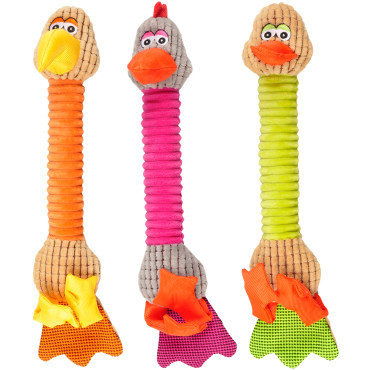 FLAMINGO DOG TOY WENCKE  MULTIPLE COLOURS