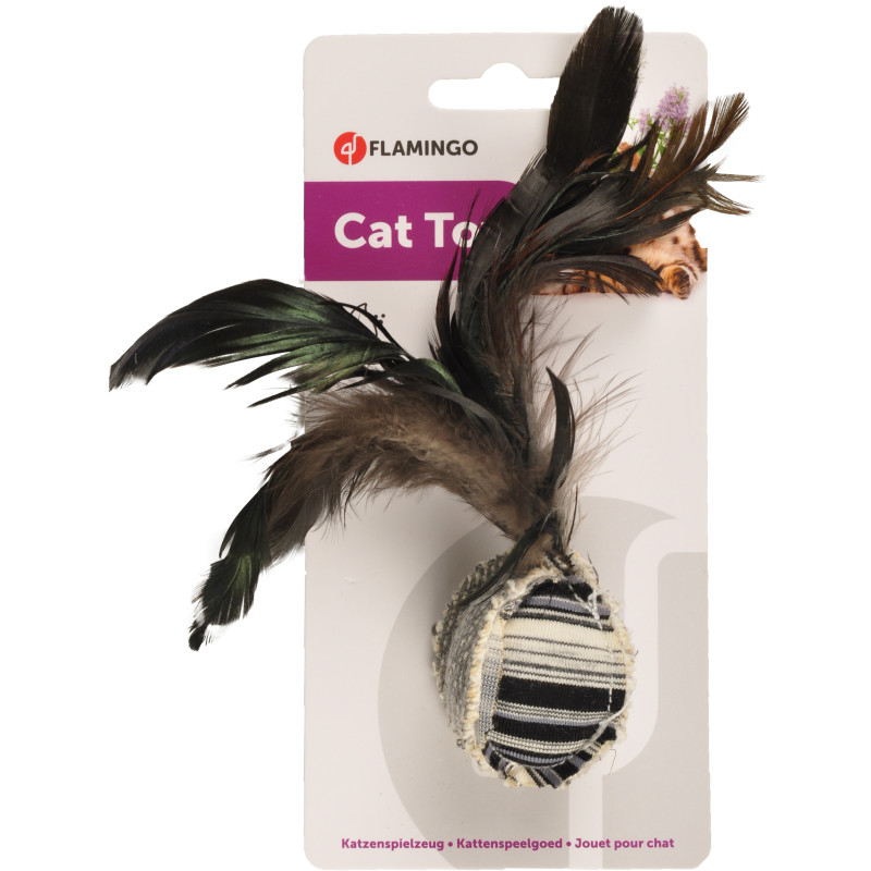 FLAMINGO CAT TOY PIRIN BALL GREY